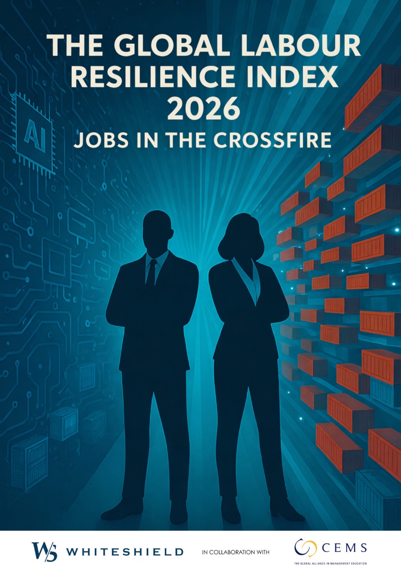 The Global Labour Resilience Index 2026: Jobs in the Crossfire, report cover
