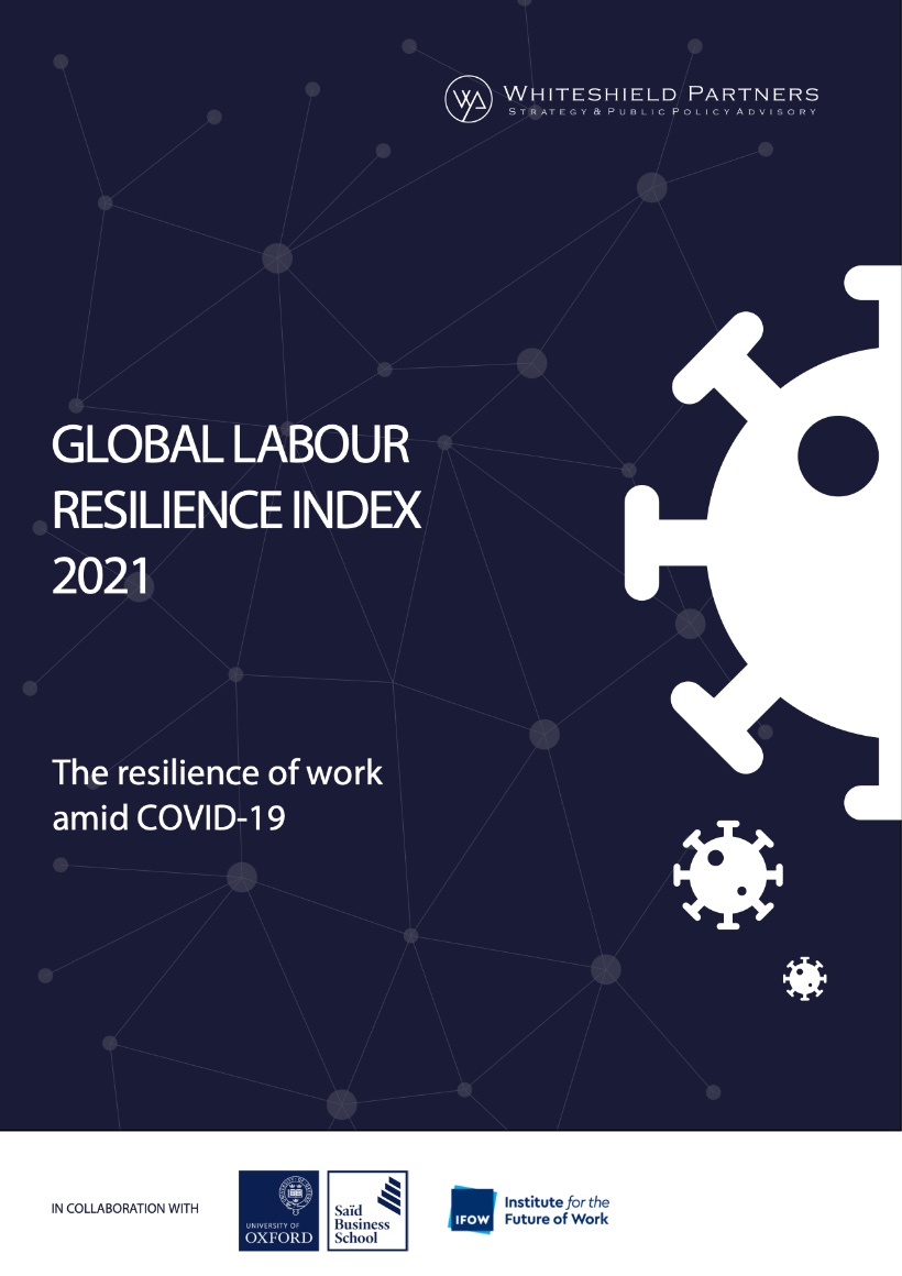 Global Labour Resilience Index 2021: The Resilience of Work amid COVID-19, report cover
